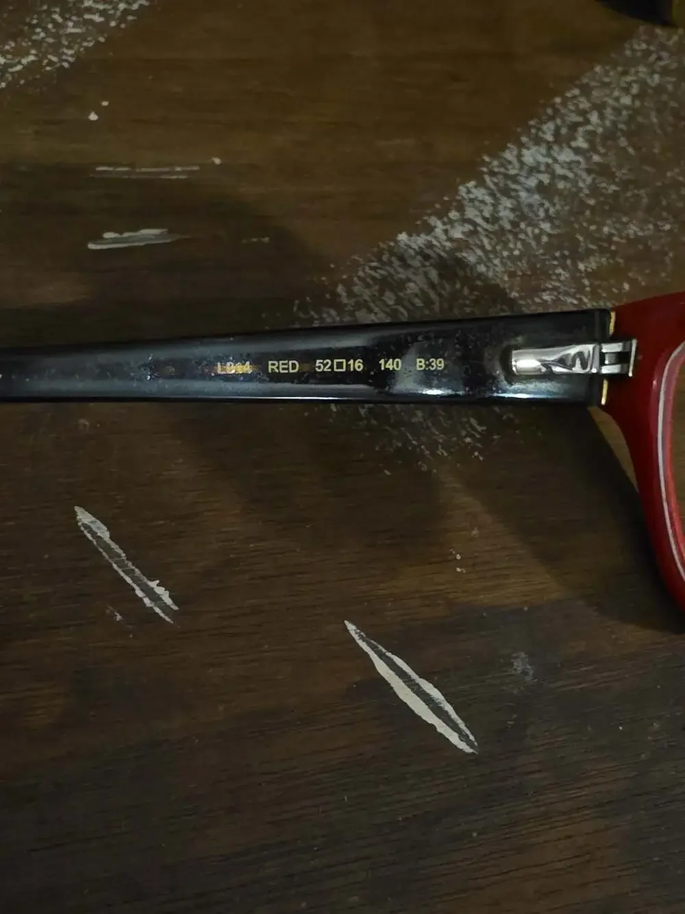 Lulu Guinness L914 Red Eyeglasses Frames 52-16 140